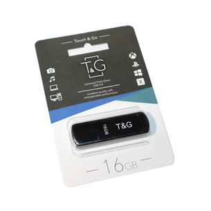 USB флеш накопитель T&G 16GB 011 Classic Series Black USB 2.0 (TG011-16GBBK) изображение 1