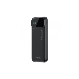 Батарея універсальна Choetech 10000mAh 22.5W, PD, QC/3.0, USB-A, USB-C, Black (B728-CCBK) зображення 1