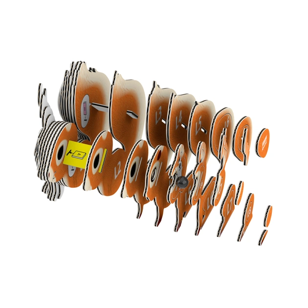 Пазл Eugy 3D Зоопарк Білка (XEG-083) - picture 3