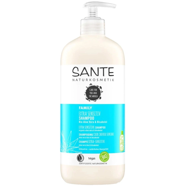 Шампунь Sante Extra Sensitive Алое вера та Бісаболол 500 мл (4025089085072) - изображение 1