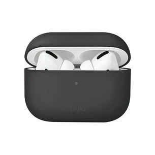 Чохол для навушників Uniq Lino AirPods Pro 2 gen Silicone Ash Grey (8886463683521) picture 1