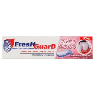 Зубна паста Fresh Guard Total Guard 50 мл (3800031751981) зображення 1