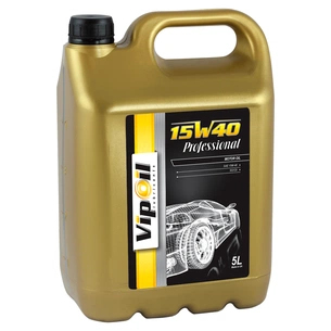 Моторна олива VIPOIL Professional 15W40 SG/CD, 5л (0162844) зображення 1