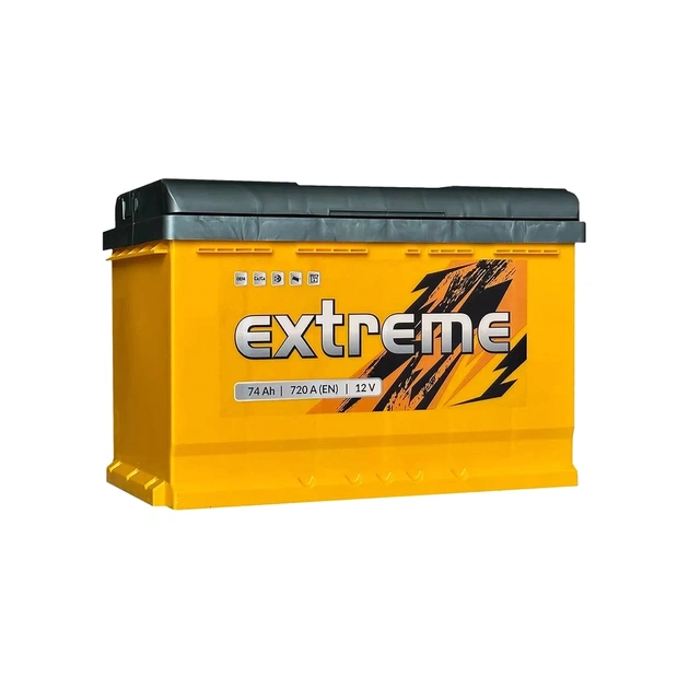 Аккумулятор автомобильный Extreme 6CT-74 A (0) - изображение 1