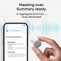 Диктофон Anker SoundCore Work White (D3200G21) - зменшене зображення 8