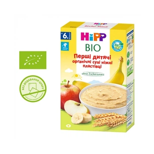 Дитяча каша HiPP перші органічні пластівці ніжні 250 г (4062300073340) зображення 1