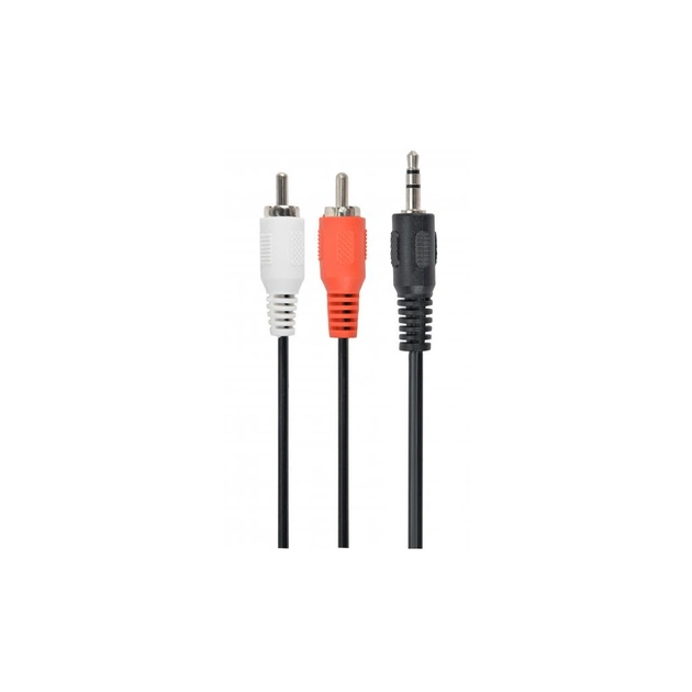 Кабель мультимедийный 3.5mm M to 2xRCA M 5.0m Cablexpert (CCA-458-5M) - изображение 1