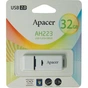 USB флеш накопичувач Apacer 32GB AH223 Gray RP USB 2.0 (AP32GAH223W-1) - зменшене зображення 3