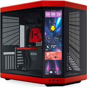 Корпус для ПК Hyte Y70 Touch Infinite Black-Red (CS-HYTE-Y70TTI-RB) зображення 1