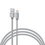 Дата кабель USB 2.0 AM to Lightning 1.0m CBGNYL1 grey Intaleo (1283126477652) - зменшене зображення 1