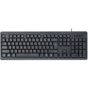 Клавіатура Maxxter KB-112-U USB Black (KB-112-U) зображення 1