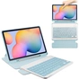 Чохол до планшета BeCover 360° Rotatable + Keyboard Samsung Tab S6 Lite (2024) 10.4" P620/P625/P627 Light Blue (712590) - зменшене зображення 2