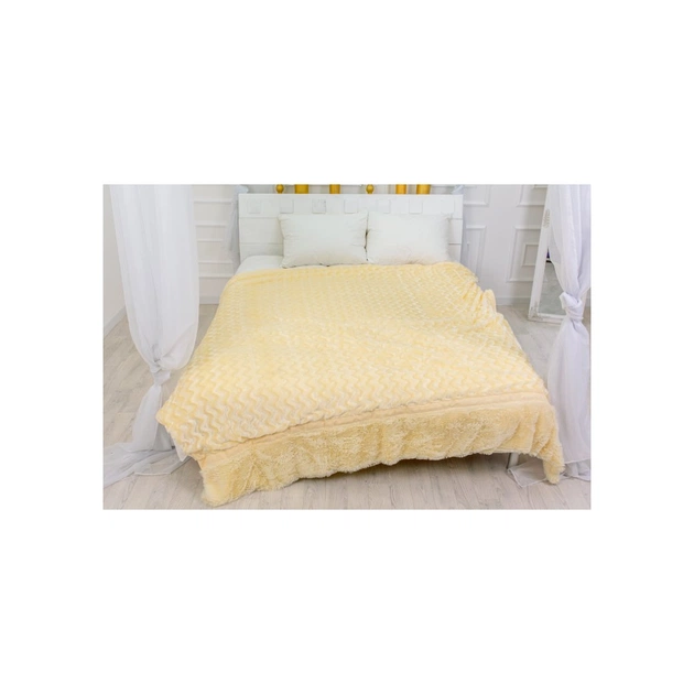 Плед MirSon 1031 Butterfly Lactic 220x240 (2200003050394) - изображение 1