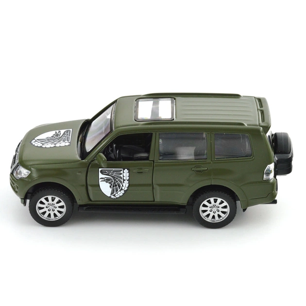 Машина TechnoDrive Автомодель серії Шеврони Героїв - Mitsubishi Pajero 4WD Tubro - 93 ОМБр (250283M) - picture 9