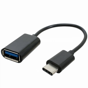 Перехідник OTG USB 2.0 AF to USB-C 0.15m Patron (PN-OTG-TYPE-C) зображення 1