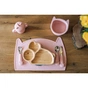 Набір дитячого посуду FreeON Kitty силіконовий килимок для годування, pink (46385) - preview 3
