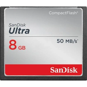 Карта пам'яті SanDisk 8GB Compact Flash Ultra (SDCFHS-008G-G46) зображення 1