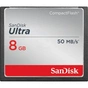 Карта пам'яті SanDisk 8GB Compact Flash Ultra (SDCFHS-008G-G46) - зменшене зображення 1