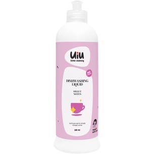 Засіб для ручного миття посуду UIU Солодкі нотки 500 мл (4820152332813) зображення 1