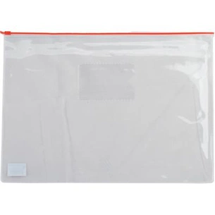 Папка на блискавці Buromax А5, plastic zipper red (BM.3947-05) зображення 1