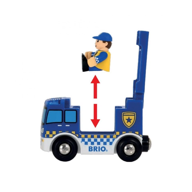 Залізниця Brio Поліцейська дільниця, 6 елементів (33813) - picture 3