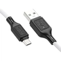 Дата кабель USB 2.0 AM to Micro 5P 1.0m Cool silicone X90 white HOCO (6931474788436) - зменшене зображення 3