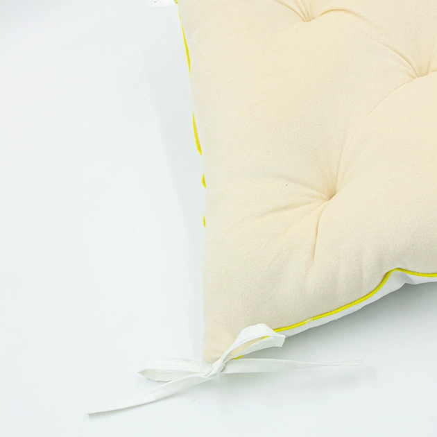 Подушка на стілець MirSon 28-0004 Cream Velvet 40х50 см (2200006275749) - picture 3