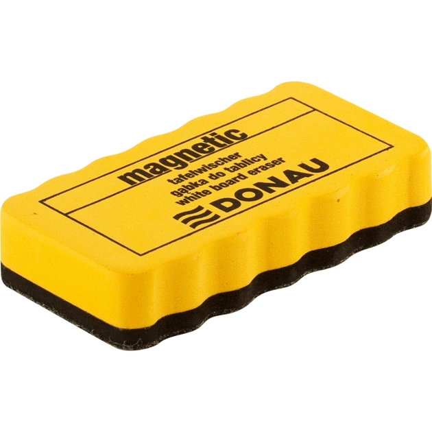 Губка для дошок Donau для сухого стирання 110 х 57 х 52 мм 1 шт, Жовтий (7638001-99) - picture 1
