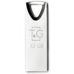 USB флеш накопичувач T&G 32GB 117 Metal Series Silver USB 2.0 (TG117SL-32G) зображення 1