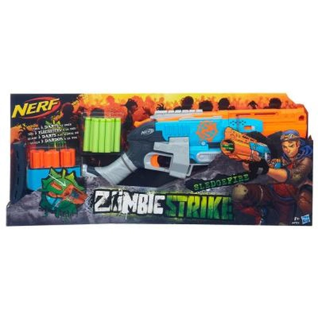 Іграшкова зброя Hasbro Nerf Zombie Strike SledgeFire (A4326) - зображення 1
