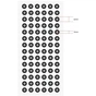 Запчасть для 3D-принтера Creality Scanner Reflective Marker Dots 3mm, 420pcs (4007010192) - уменьшенное изображение 2