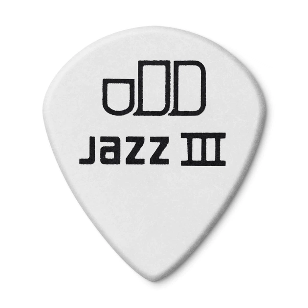 Медіатор Jim Dunlop Tortex White Jazz III Pick 1.50mm 12 шт. (478P1.5) - picture 2