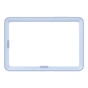 Чохол до планшета Samsung Frame Cover Samsung Galaxy Tab S11 Blue (EF-JX730CLEGWW) - зменшене зображення 2