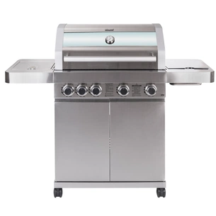 Гриль-барбекю AL-KO Masport S/S 4 та набір для гриля (134222) зображення 1