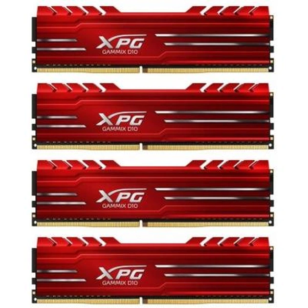 Модуль пам'яті для комп'ютера DDR4 32GB (4x8GB) 2666 MHz XPG GD10-HS Red ADATA (AX4U266638G16-QRG) - зображення 1