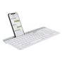 Клавіатура Logitech K580 Slim Multi-Device Bluetooth UA Off-White (920-010623) - зменшене зображення 2