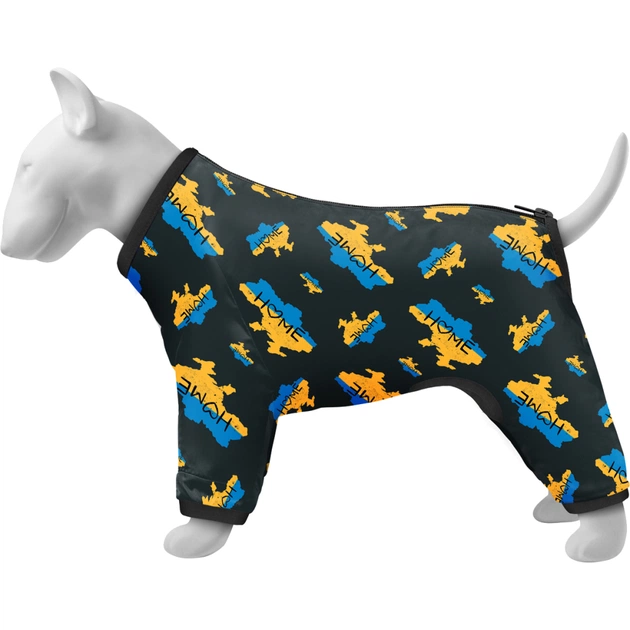 Дощовик для тварин Collar WAUDOG Clothes Дім S30 В 57-59 см, С 44-46 см (5331-0230) - изображение 1