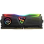 Модуль пам'яті для комп'ютера DDR4 16GB (2x8GB) 2400 MHz Super Luce Black RGB Sync LED Geil (GLS416GB2400C16DC) - уменьшенное изображение 2