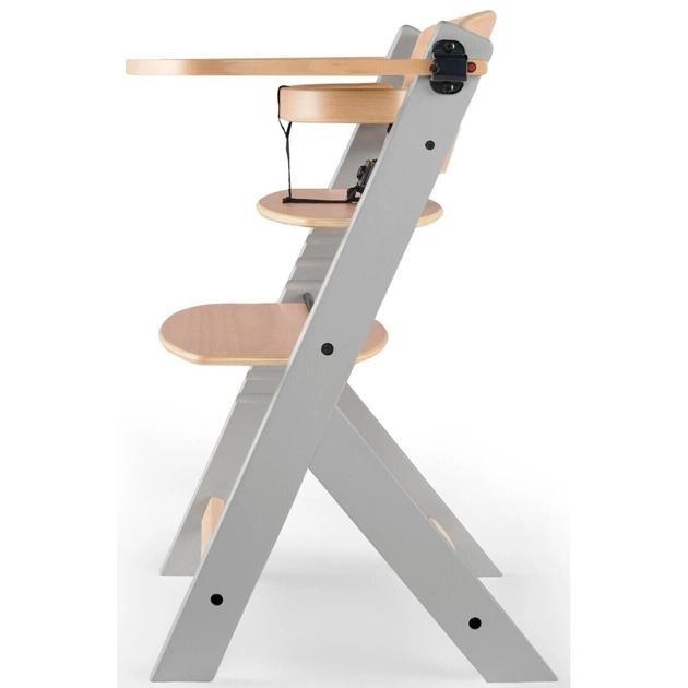 Стілець для годування Kinderkraft Enock Gray Wood (5902533915095) - picture 5