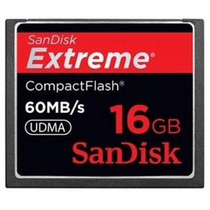 Карта пам'яті SanDisk 16Gb Compact Flash eXtreme (SDCFX-016G-X46) зображення 1