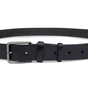 Ремінь Vintage Чоловічий шкіряний Чорний (20700) - зменшене зображення 4