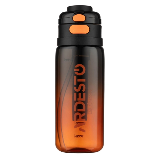 Бутылка для воды ARDESTO Gym 800мл, пластик, чорний (AR2280GL) - изображение 1