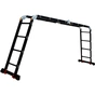 Драбина GTM трансформер 4*4сх. 1,17-4,6м анодований алюміній (KMP404A) - зменшене зображення 1