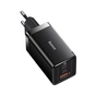 Зарядний пристрій Baseus 2xUSB-C 65W + 1xUSB GaN + cable USB-C to USB-C 100W 1.0m black (CCGP120201) - уменьшенное изображение 3