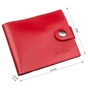 Портмоне Shvigel Шкіряне Червоне (16210) - зменшене зображення 3