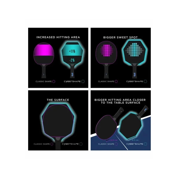 Основа для ракетки Stiga Pure Cybershape Master (1600-2102-35) (932078) - picture 7