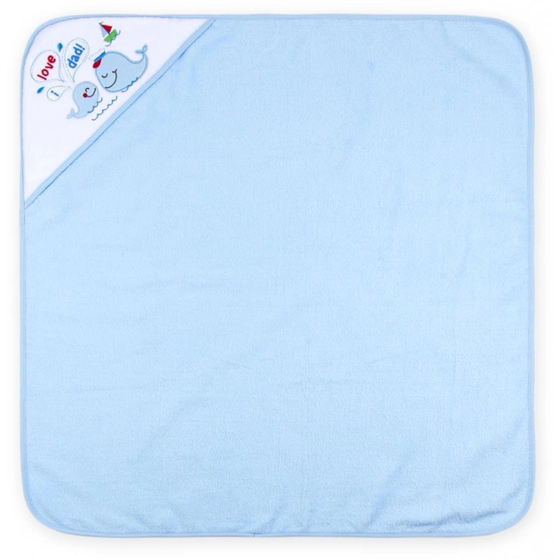Рушник для купання Luvable Friends з капюшоном для хлопчиків (94912) - зображення 3