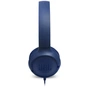Навушники JBL T500 Blue (JBLT500BLU) - зменшене зображення 3