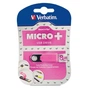 USB флеш накопичувач Verbatim 8GB Micro+ Hot Pink USB 2.0 (97757) - зменшене зображення 5