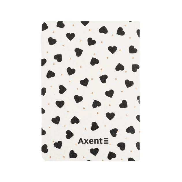 Книга записна Axent A6 Black&White, 60 аркушів клітинка (8711-7-A) - зображення 6
